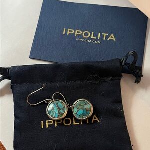 Ippolita rock candy in sterling silver round drops earrings